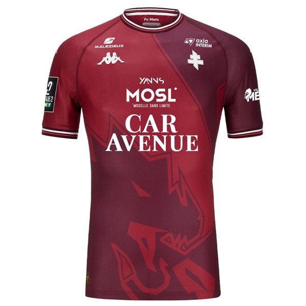 Thailand Trikot FC Metz Heim 2024-25